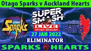 Live OS W vs AH W | Otago Sparks Women vs Auckland Hearts Women | Women's Super Smash 2022