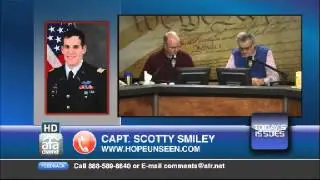 Capt. Scotty Smiley, the army's first active-duty blind officer