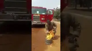 How To Control Gas cooker fire outbreak Without Any Fire EXTINGUISHER.