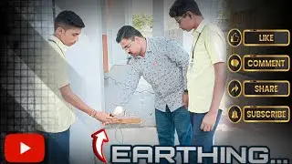 #Earthing techniques #Earth testing ⚡ #Earth lamp test #Subscribe channel👈....