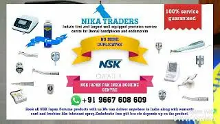 Method to replace cartridge in NSK Smax M600L