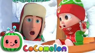 Jingle Bells Song - Playing In The Snow + @CoComelon  & Kids Songs