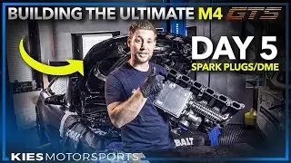 Part 5 - Building the ULTIMATE BMW M4 GTS | NGK Spark Plugs/Intake Manifold Removal/DME