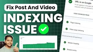 How to Fix Post Indexing And Video Indexing Issue Of WordPress/Blogger Website?
