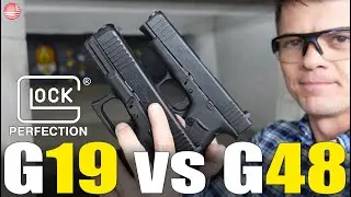Glock 19 vs Glock 48 (One Reason to Compare: SAME GUN, but SLIMMER)