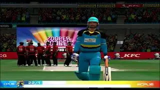 EA SPORTS CRICKET 2018 PC Gameplay - Trinbago Knight Riders vs St Lucia Stars - CPL 2018