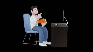 Stylized 3D Cartoon Male Doctor Thumbs Up Pose | 360&deg; Turntable Animation