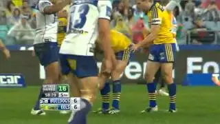 NRL Highlights | NRL 2011 Round 20 Highlights: Bulldogs V Eels
