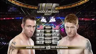 Jake Shields vs Ed Herman