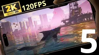 MANEATER MOBILE #5 | DUBLADO + 2K120FPS + CONTROLE + OFFLINE - ANDROID iOS