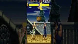 Guile vs Ryu | Street Fighter II Arcade Battle | 4K 60FPS Retro Showdown