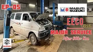 Maruti eeco bs6 major service #eecocar #automobile #carmodification #cartuning #viralvideo #vlog