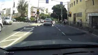 [car dvr israel] u turn