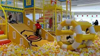 Children Indoor Playground Center in Shopping Mall #indoorplayground #shopping #mall #playground