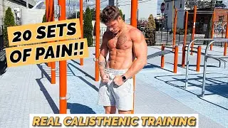 ТРЕНИРОВКА RAW CALISTENIC | БЕЗ ПЛАНА, БЕЗ ПРОГРАММЫ, ТОЛЬКО ПРЯМАЯ РАБОТА | ПРОДВИНУТЫЕ МЕТОДЫ Т...
