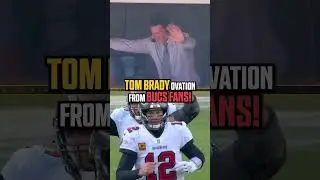 Tom Brady STANDING OVATION From Bucs Fans! 👏 #tombrady #football #nfl