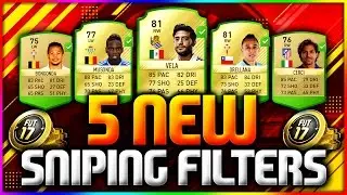 FIFA 17 | 5 NEW SNIPING FILTERS - FIFA 17 TRADING *5 SNIPING FILTERS* (FIFA 17 BEST SNIPING FILTERS)