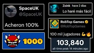 SPACEUK SE PASA ACHERON - NUEVO RECORD EN GD - ZOINK NERFEARA ORBIT - NOTICIAS GEOMETRY DASH