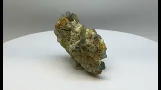 Multiple Aquamarine Crystals and Crystal Fragments in Natural Matrix     2