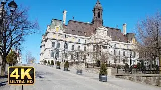 Old Montreal Streets Virtual COMPLETE TOUR - Montreal, Canada - 4K Virtual Walking Tour City Walk