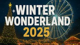 Winter Wonderland Hyde Park 2025 | Magical London Christmas Tour | Lights, Rides & Christmas Vibes ⛄