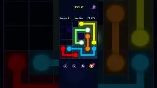 Max Level Pro Light Connect Puzzle Gameplay  (iOS - Android) Shorts # 95