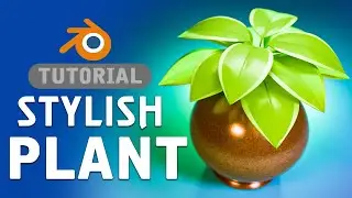 Elevate Your 3D Modeling Skills: Blender Stylish Plant Modeling Tutorial |