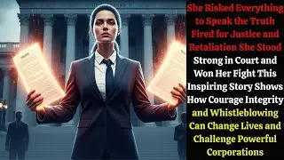 She Spoke the Truth and Fought Back Whistleblower Story of Courage and Justice