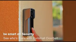 ZUMIMALL 2K FHD Doorbell Camera Wireless With Wireless Chime|145&deg;wide angle view&Motion Detection