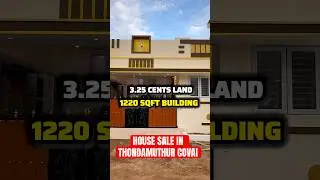 2 BHK NEW HOUSE FOR SALE IN THONDAMUTHUR COIMBATORE