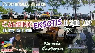 Camping Eksotis di Squid Camp Bogor ala Jimny JB74 & Sierra