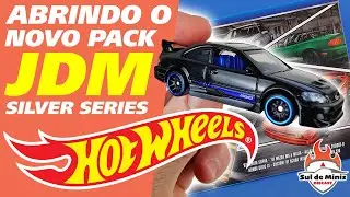 Abrindo o Pack JDM 2025 da Hot Wheels Silver Series