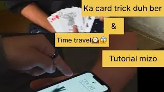 Time travel (explain)&ka card trick duh ber tutorial #cardtrick #tutorial 