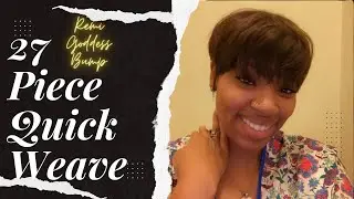 How To: 27 Piece Quick Weave + Cut | Remi Goddess Bump | SimplyShon