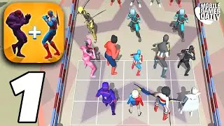 Merge Master: Superhero Battle All Levels Gameplay Walkthrough Part 1 (iOS, Android)
