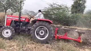 massy Ferguson 246 dynatrack 4wd//  2mb plough demo 2023