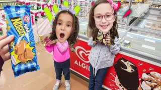 BAHAR VE BANU ALYA İSTEDİĞİ DONDURMADAN BULAMADI AĞLADI !!