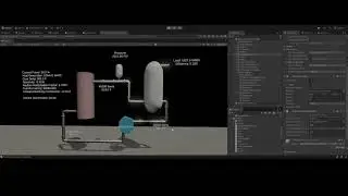 Nuclear Power - Reactor Coolant Loop Simulation (PWR)