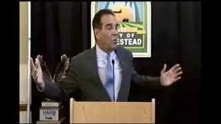 Commissioner Xavier Suarez-- City of Homestead meeting May 27