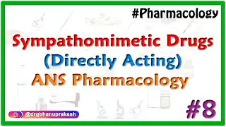 1.Cholinergic Pharmacology: Directly Acting Cholinomimetics (ANS Pharmacology)