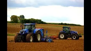 Semi en New Holland | T 7.270 BLUE POWER & T 7.315 | Kverneland Wings | Lemken Solitair 9