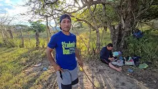 los benimos de pesca com mi papá y rambito 