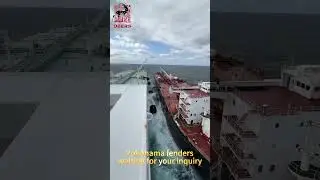 Oil #tankers are conducting #STS operations with the assistance of #yokohamafenders.