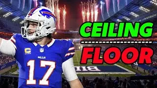 What is the 2025 Buffalo Bills CEILING and FLOOR?