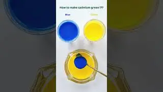 The Magic of Color Mixing #asmr #relaxing #colormixing