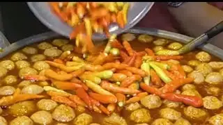 Sambal terasi iblis terpedas 90🌶️‼️the hottest devil shrimp paste lev 90 #satisfying #spicy #sambal