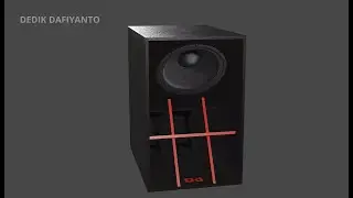 HOG SCOOP 18 INCH BOX SPEAKER SUBWOOFER