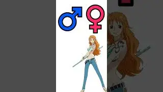 one-piece gender swap #anime #edit #shorts #short #shortvideo #onepiece #luffy