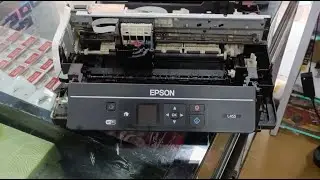Epson L455 L385  L380 Pepar jaam Red Lights service required Head Problem
