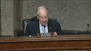 Grassley Opening Statement at Senate Judiciary Committee hearing on Election Legislation